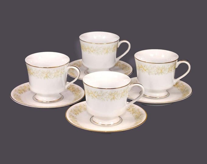 Nitto Pastorale cup and saucer sets made in Japan. Choose quantity below.