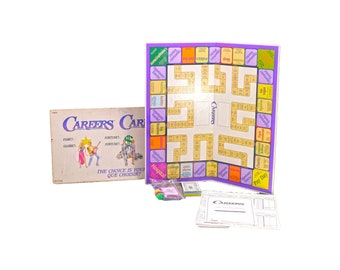 Vintage Careers board game. Irwin 1992. Incomplete.
