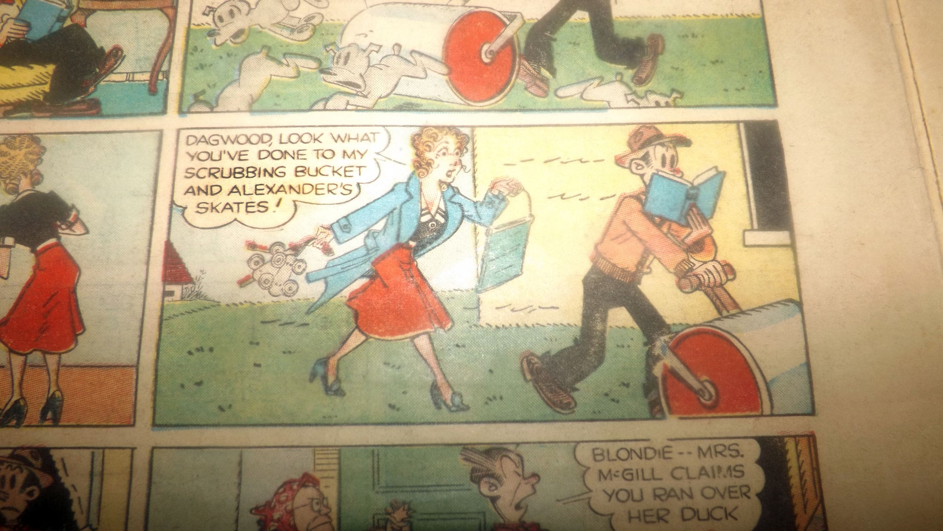 Early mid century (March 20 1948) full Comics section of the London Early mid century (March 20 1948) full Comics section of the London
