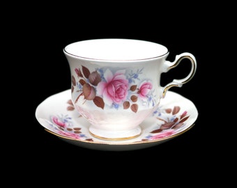 Queen Anne 8521 bone china tea set made in England.