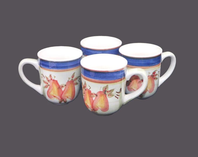 Four Gibson Designs GID333 ceramic coffee or tea mugs.