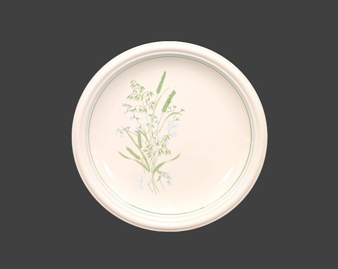 John Tams Bluegrass | Pussywillows stoneware dinner plate. Banquet stoneware made in England. Sold individually.