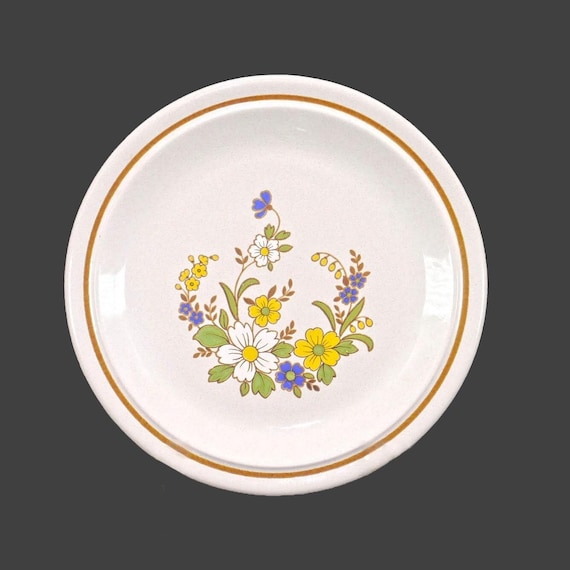 Vintage Nikko Mayflowers Stoneware Platter: 12