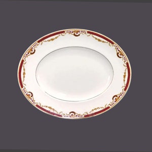 John Maddock Royal oval platter. Embassy Ironstone made in England. image 1