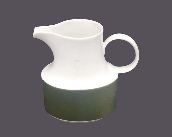 Vintage Rosenthal Olive creamer jug. Tapio Wirkkala design made Germany.