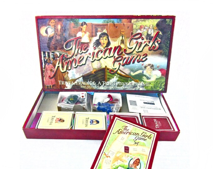 The American Girls Game Trivia Trade and a Trip Through Time Etsy Canada