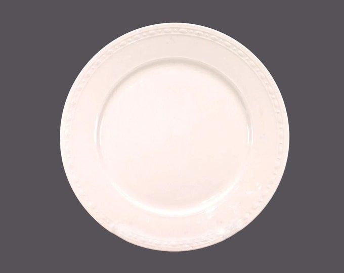 Oneida Meridian round stoneware platter | chop plate | service plate Alexander Mourokh design.