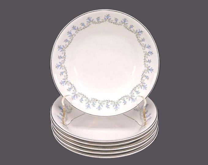 Six Johnson Brothers JB328 | Sovereign Minuet fruit nappies, dessert bowls. English ironstone decorated in Canada.