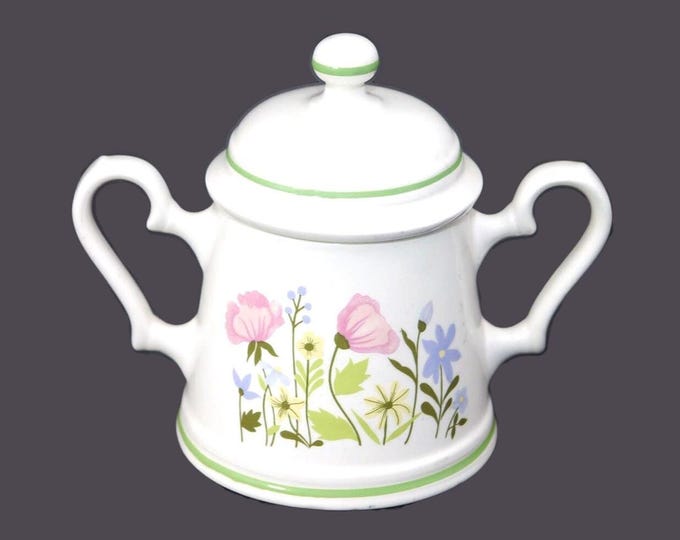 Johnson Brothers Meadow Lane covered sugar bowl made in England.