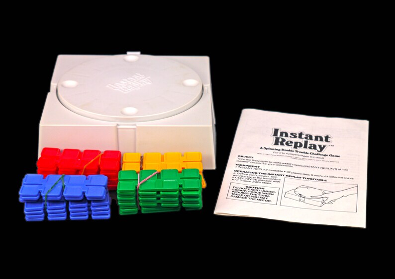Instant Replay Board Game Published by Parker Brothers. Etsy Canada