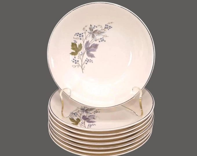 Vintage Johnson Brothers Sovereign Potters d'Anjou dessert bowls: Set of 8.