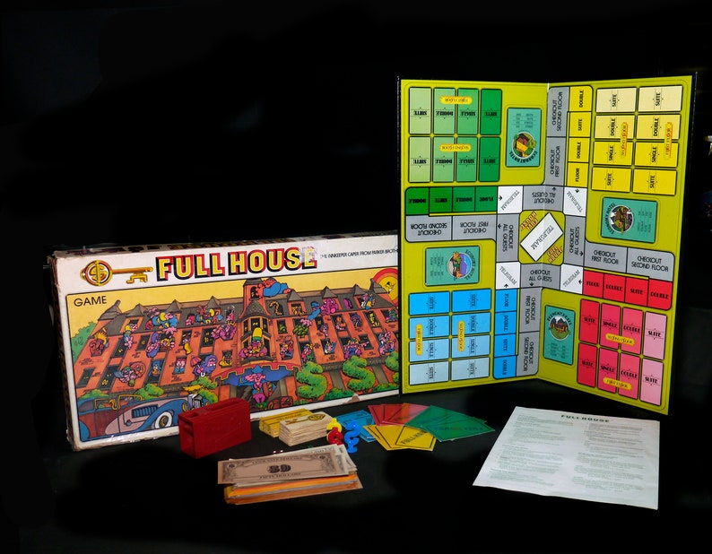 Vintage 1979 Full House the Innkeeper Caper Board Game Etsy Canada