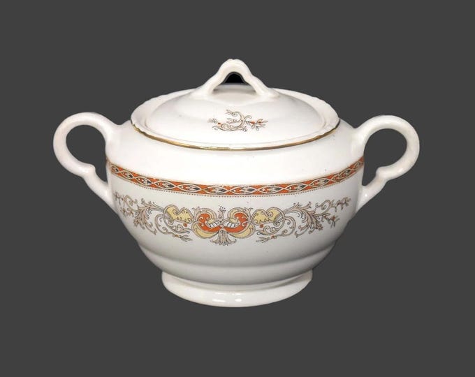John Maddock Kingsley covered sugar bowl made in England.
