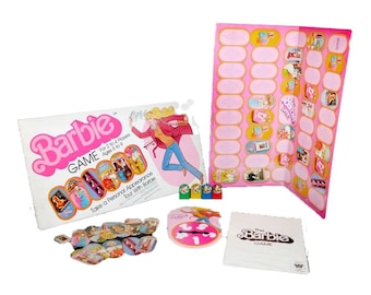 Vintage 1980 Barbie Board Game: Whitman Golden, Complete
