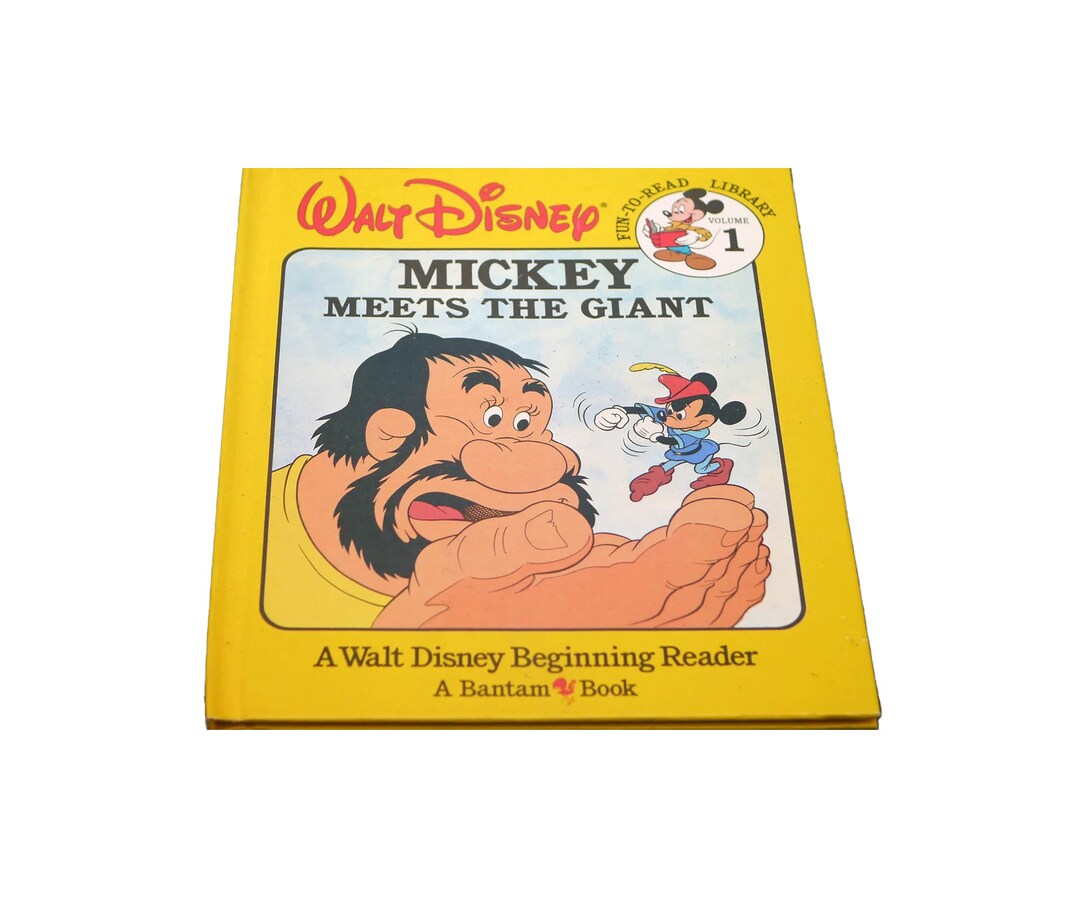 Vintage Walt Disney Fun to Read Library Vol 1: Mickey Meets the