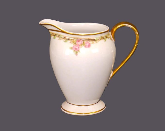 Antique Bawo & Dotter | Elite Works Limoges BWD114 creamer jug made in France. Flawed (see below).