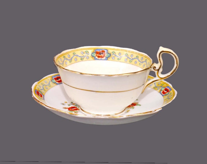 Antique Royal Albert Chelsea Bird tea set. Exotic Bird, England