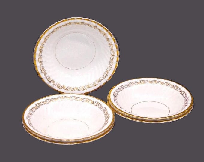 Five Foley 3146 | FOL29 fruit nappies, dessert bowls made in England.