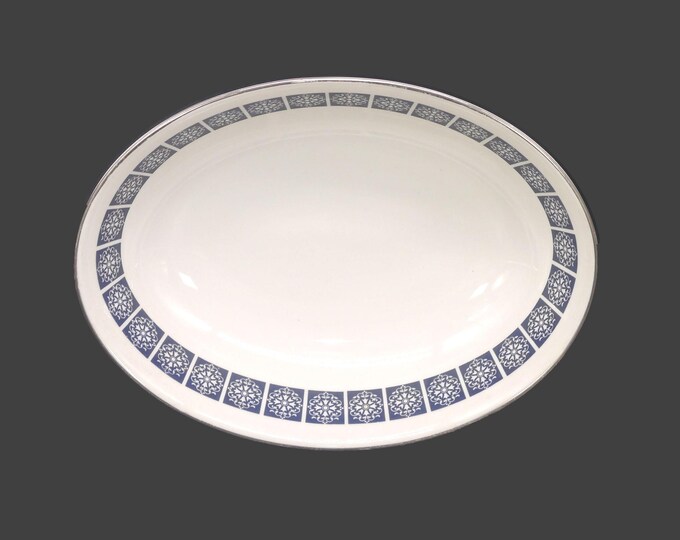 Royal Doulton Medallion TC1077 oval vegetable serving bowl made in England.