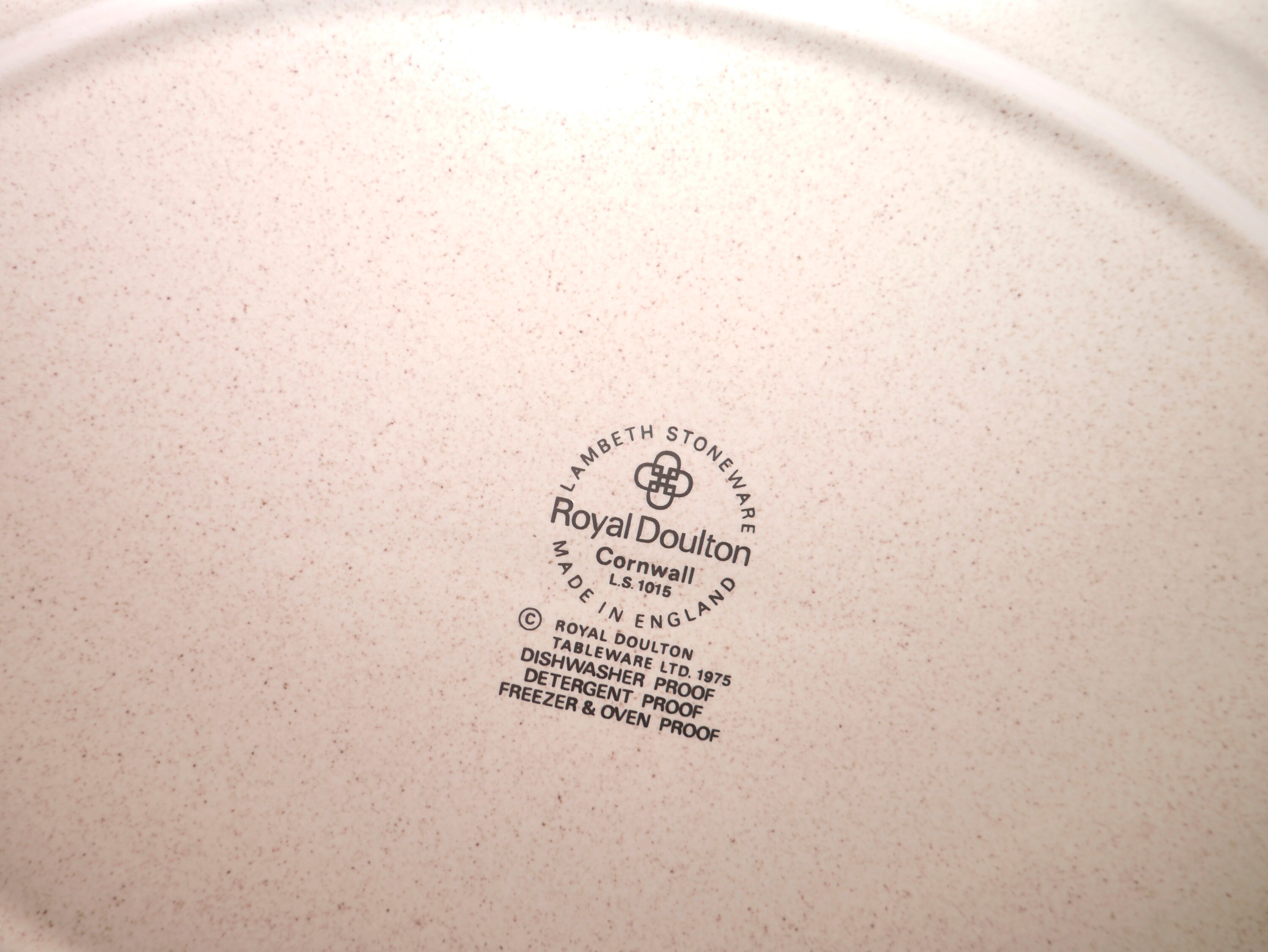 Royal Doulton Cornwall LS1015 oval stoneware vegetable platter