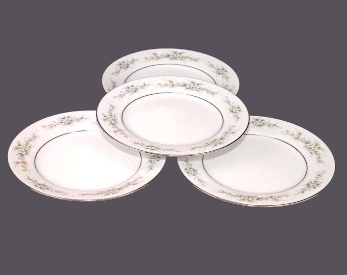 Set of Noritake Melissa 3080 bread, dessert plates.