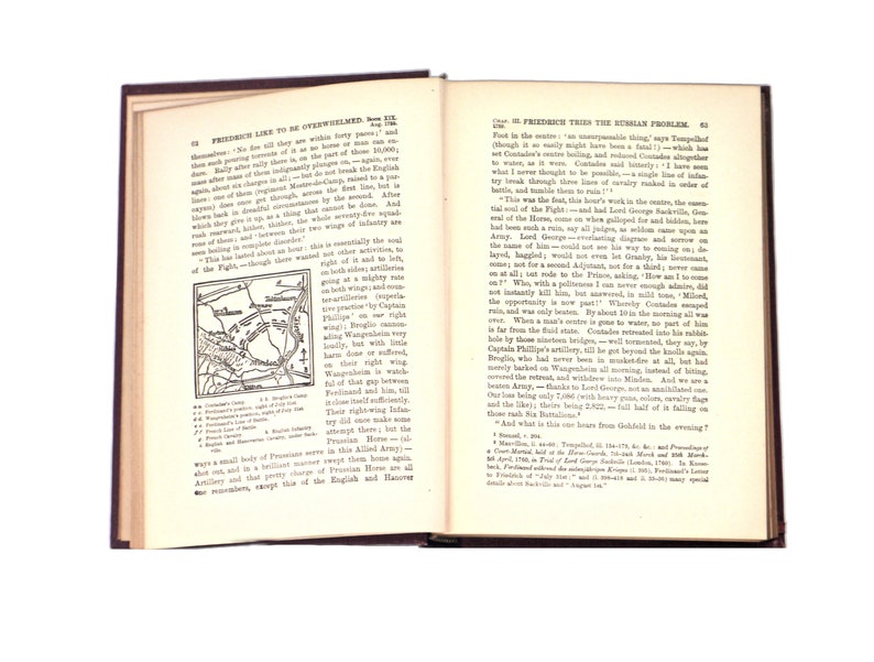 Antiquarian hardcover book Carlyle's Works Thomas Carlyle Vol V History Friedrich the Second Frederick the Great. Peter Fenelon Collier. image 5