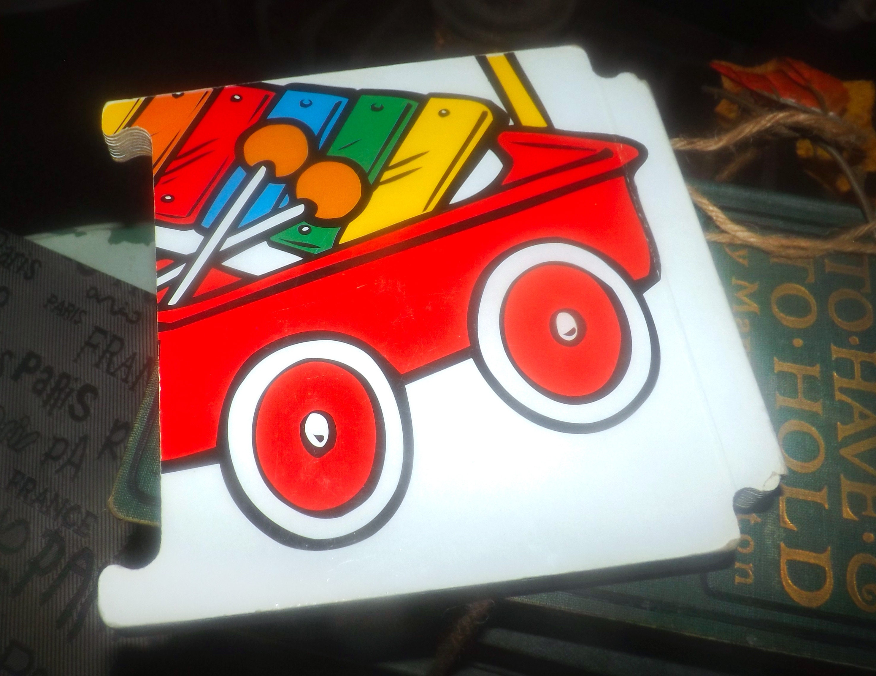 Vintage (1997) CTW Sesame Street Letter V: Ernie and the Vacuum