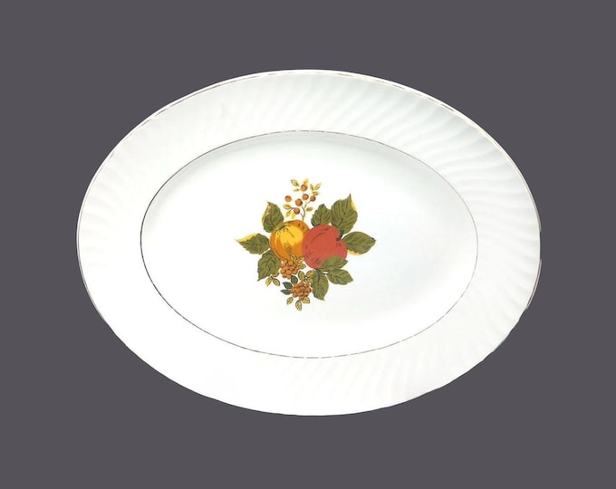 Wedgwood English Harvest oval platter made in England.