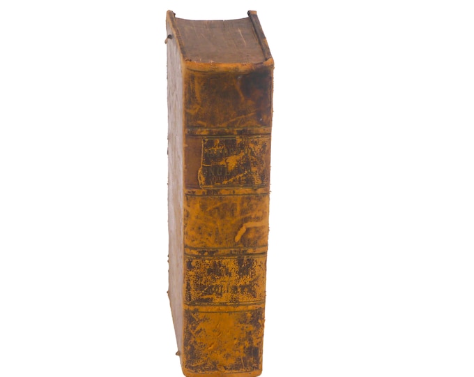 Antiquarian Leather-Bound History of England Book: Tobias Smollett 1832.