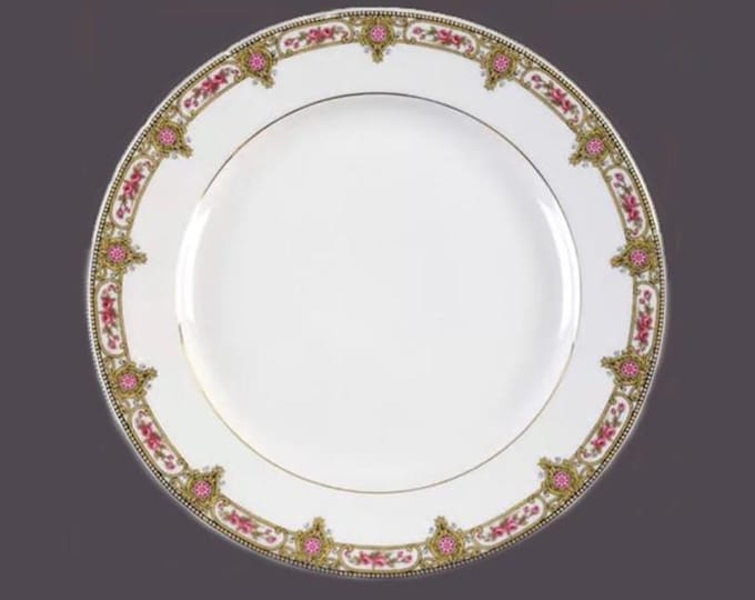 Antique art-nouveau Charles Ahrenfeldt Depose Limoges Classic LNT103 dessert plate. Sold individually.