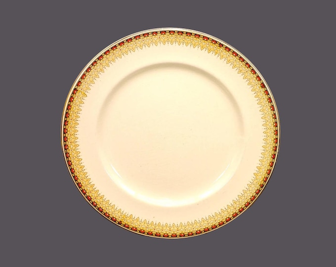 Antique Edwardian Age Johnson Brothers Regal dinner plate. Victorian ironstone made in England. Sold individually.
