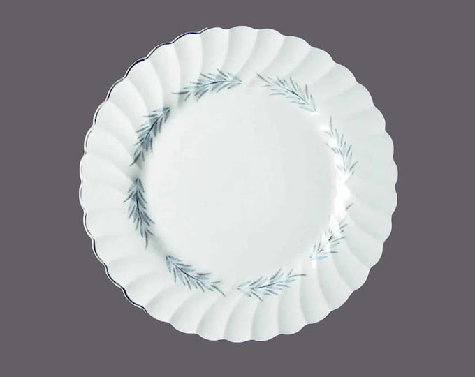 Myott Melody L611 dinner plate. China-Lyke Fine White ironstone made in England. Sold individually.