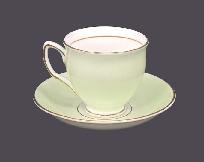 Duchess Bone China mint green tea set made in England.