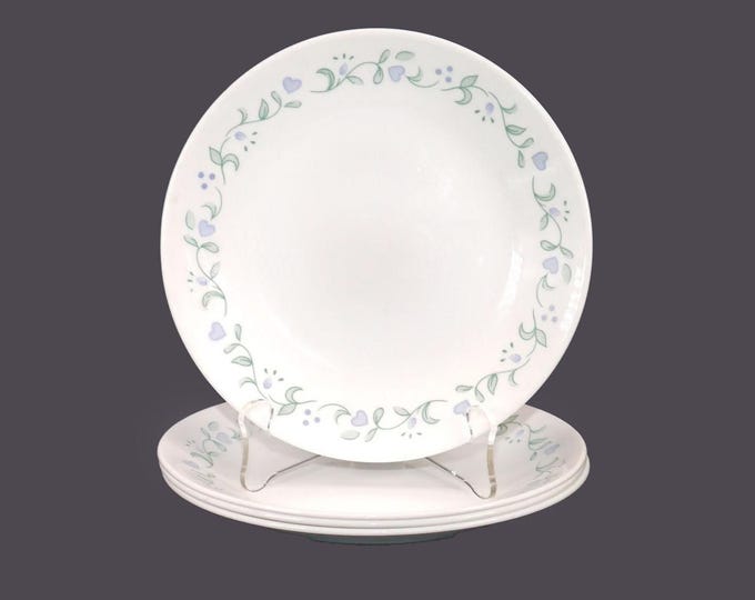 Vintage Corelle Country Cottage bread plates made in the USA.