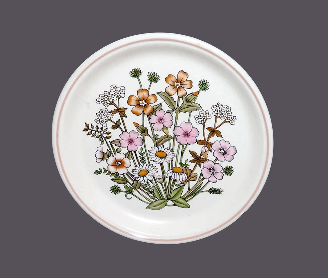 Barratts Springdale Stoneware Bread Plate Made in England. Sold