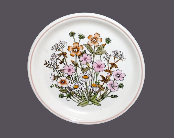 Barratts Staffordshire Springdale stoneware bread plate made in England. Sold individually.