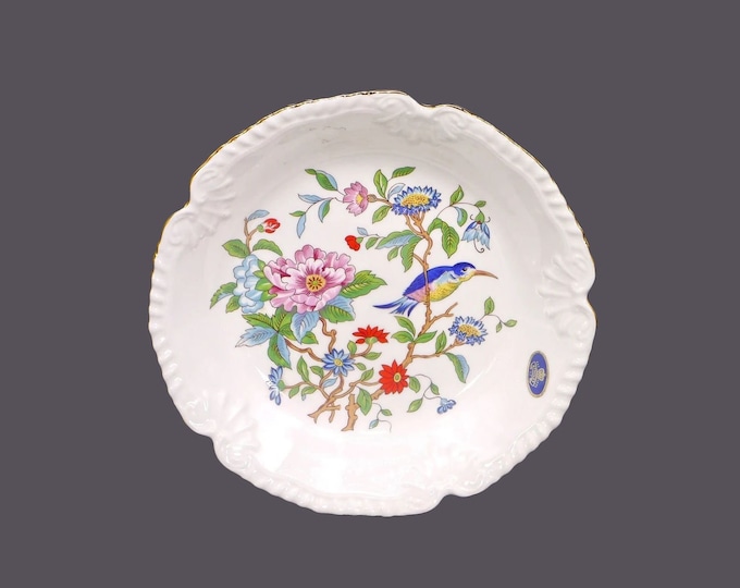 Aynsley Pembroke deep Georgian tray | bowl. Bone china made in England.