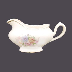 Vintage Sovereign Potters Barbara Ann 880-47 gravy boat.