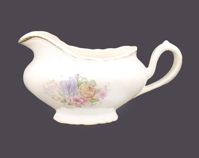 Sovereign Potters Barbara Ann 880-47 gravy boat only. English ironstone decorated in Canada.
