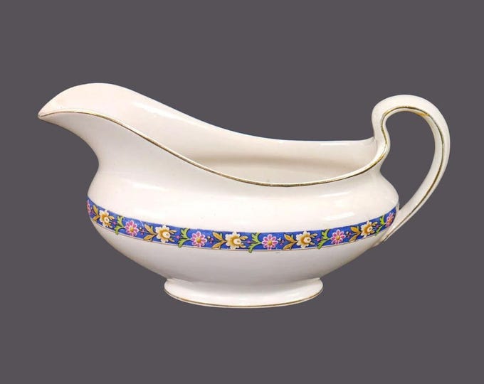 Antique Edwardian Age Johnson Brothers The Oakworth gravy boat only made in England.