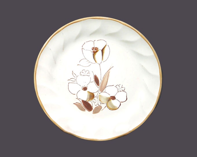 Hearthside Felicity stoneware salad plate. Sculptura stoneware made in Japan. Sold individually.