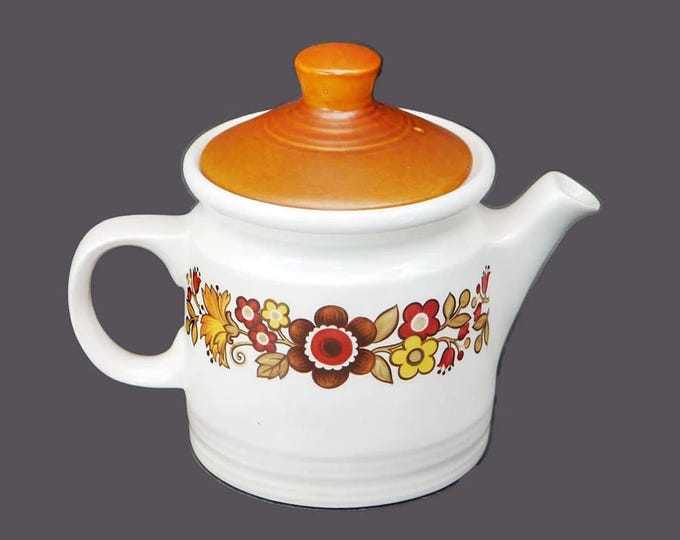 Myott Festival four-cup teapot made in England. Flaw (see below).