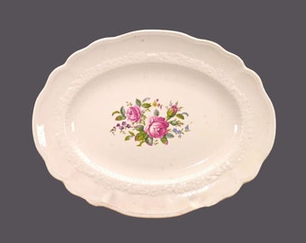 Antique art-nouveau period Johnson Brothers JB339 oval meat platter made in England.