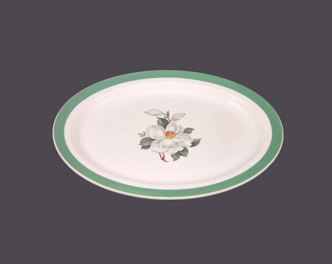 Wood & Sons Gardenia oval platter made in England.