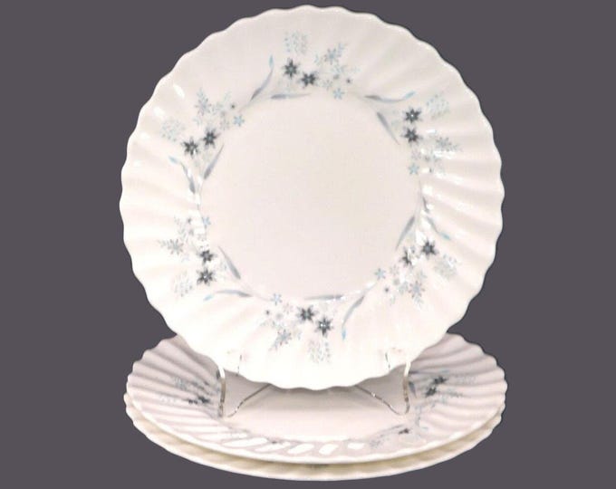 Vintage Royal Doulton Millefleur H4953 salad plates made England. 3 plates.