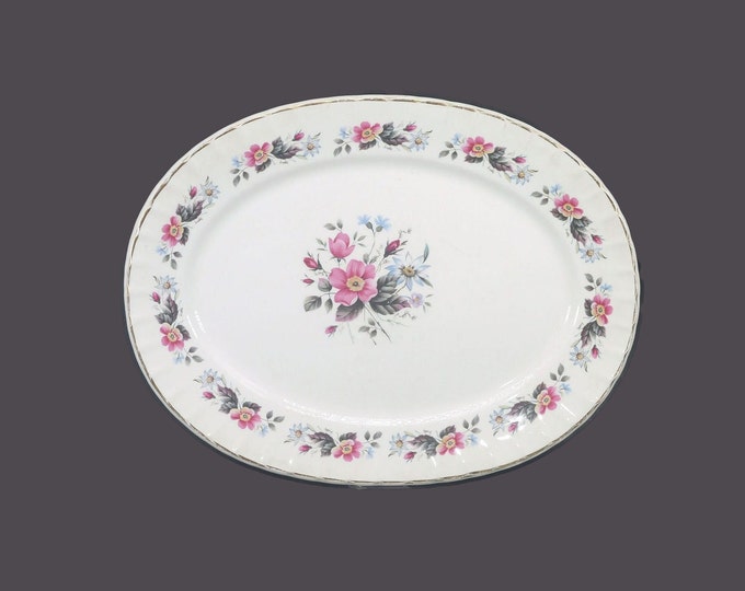 Ridgway Posy oval platter made in England.