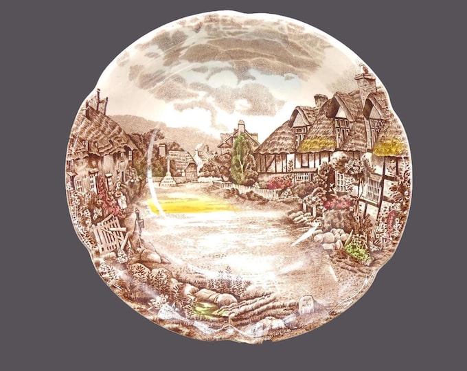 Vintage Johnson Brothers Olde English Countryside soup bowl made in England.