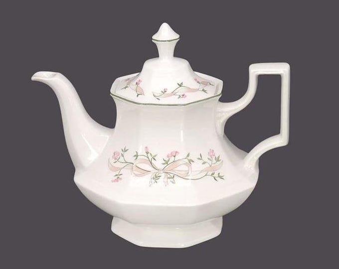 Johnson Brothers Eternal Beau four-cup teapot made in England.