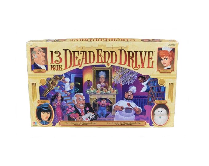 13 Dead End Drive 3D board game. Complete.