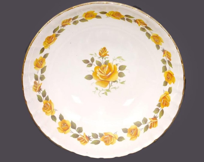 Ridgway Golden Rose coupe cereal bowl made in England. Sold individually.